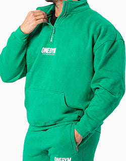 Green OG 3/4 Zip Hoodie